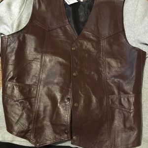Leather Vest